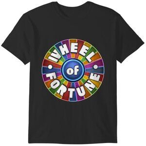 Wheel Of Fortune Game Show Logo Fan Collector Graphic Pop Culture T-Shirt 91